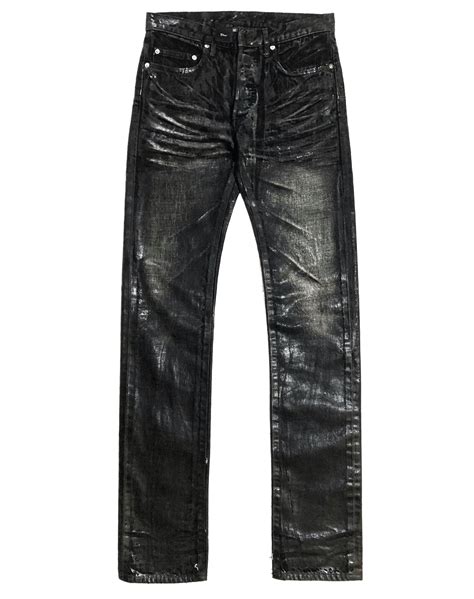 Dior Homme AW 2003 'Luster' waxed jeans by Hedi .